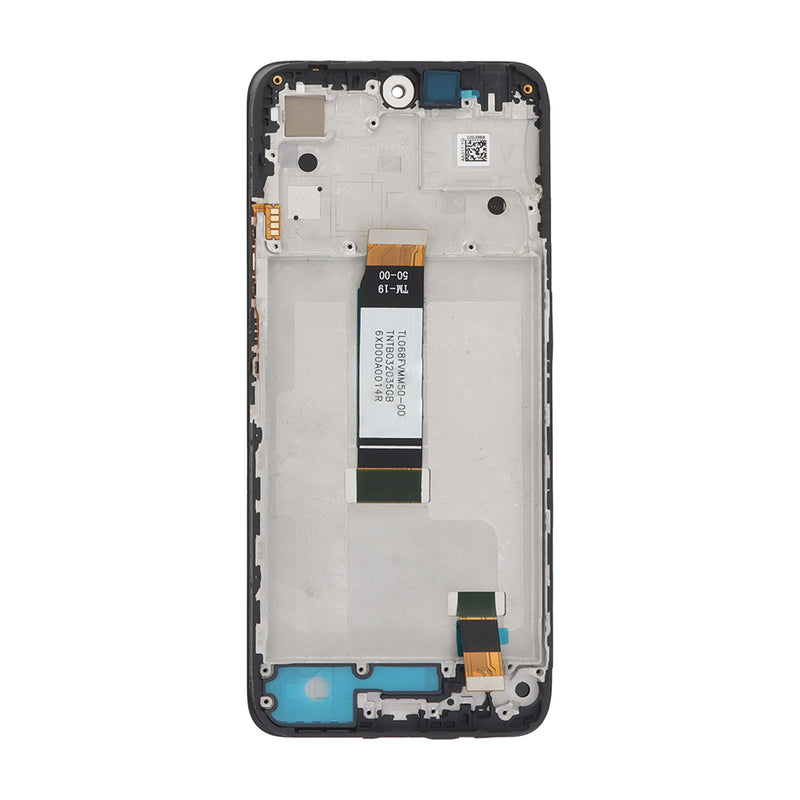 Xiaomi Redmi 12 4G (23053RN02A), 12 5G (23076RN4BI) Display And Digitizer With Frame Black OEM