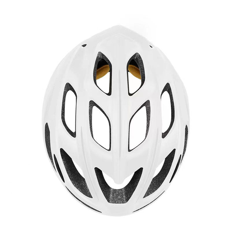 Casque de cycliste à taille réglable - Blanc