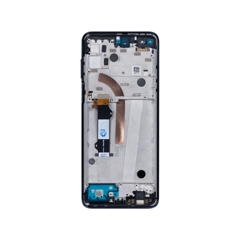 Motorola Moto G 5G Plus XT2075 Pantalla Y Digitalizador Con Marco Surfing Azul OEM