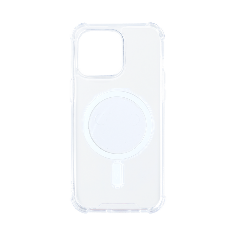 Rixus Para Funda Antirotura iPhone 11 Pro Max Con Magsafe Transparente