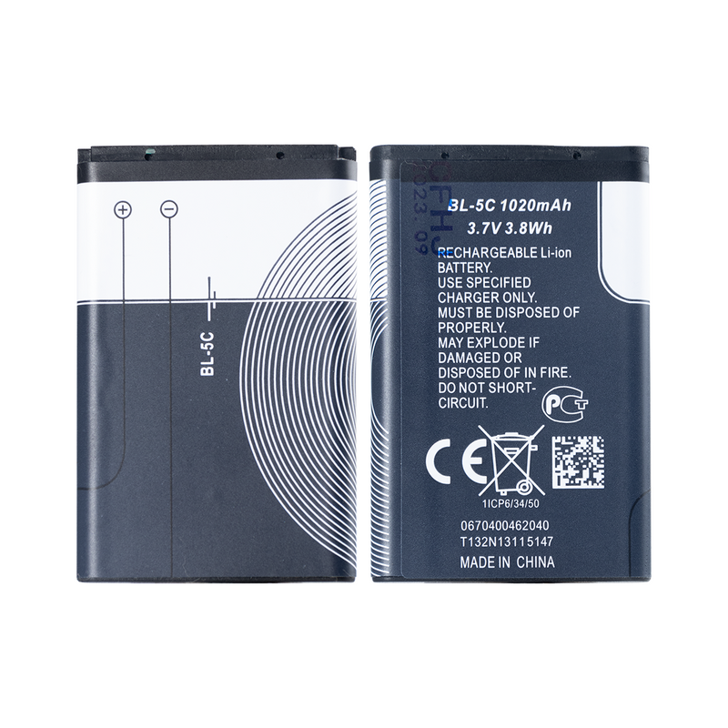 Nokia 1100, 1100C, 1101 Battery BL-5C OEM