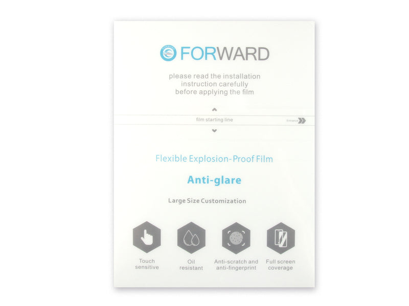 Forward Película flexible antideslumbrante de 13" a prueba de explosiones (20 piezas)