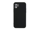Rixus For iPhone 12 Soft TPU Phone Case Black