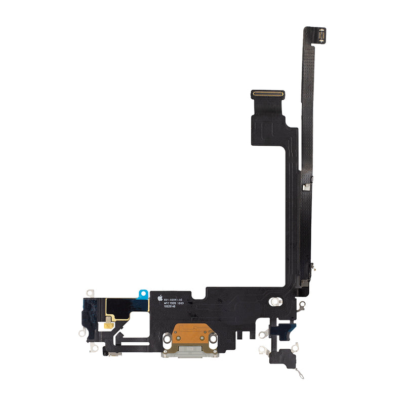 Para iPhone 12 Pro Max Sistema Conector Flex Board Plata