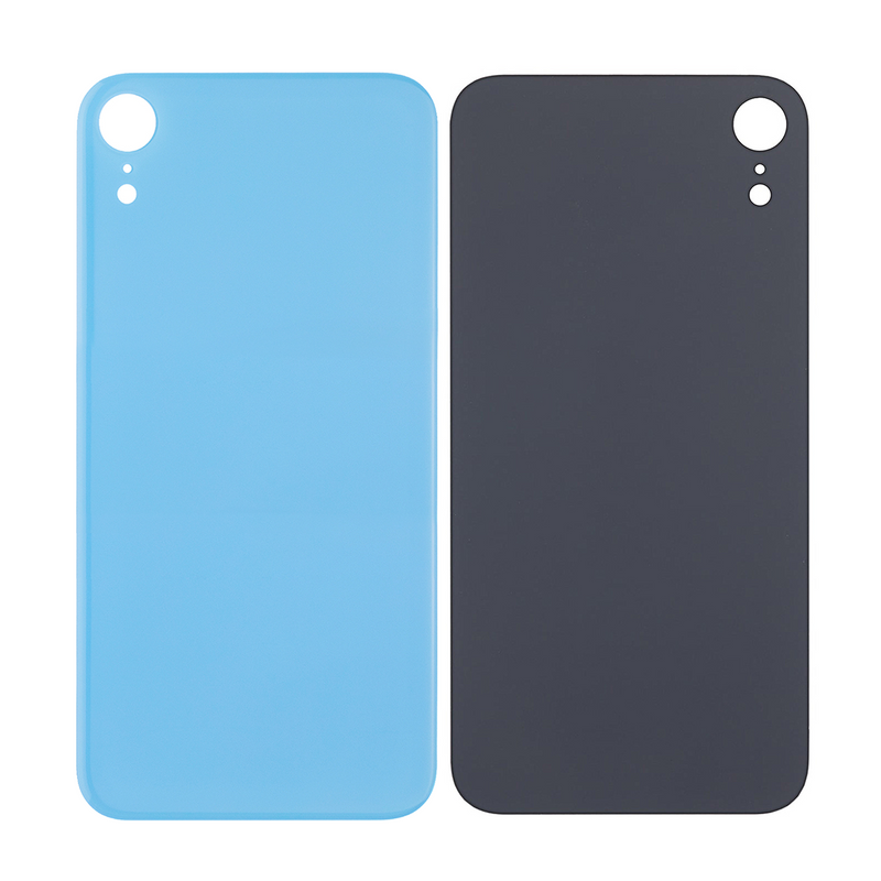For iPhone Xr Extra Glass Blue (Enlarged camera frame)