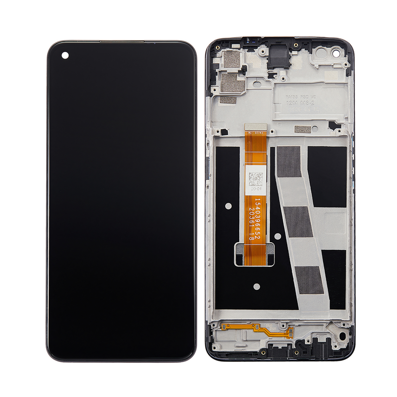 Oppo A52 CPH2069, A72 4G CPH2067, A92 CPH2059 Display And Digitizer With Frame Black Original