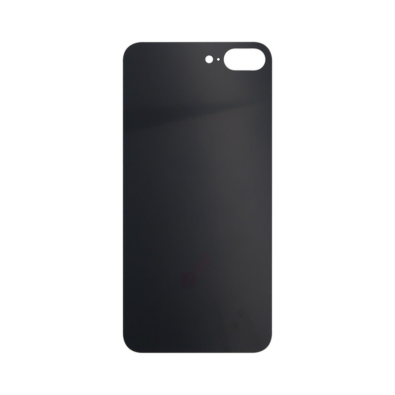 For iPhone 8 Plus Extra Glass Negro (Marco de la cámara ampliado)