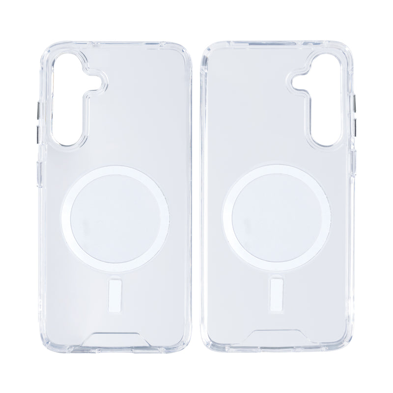 Rixus For Samsung Galaxy S24 5G S921B Crystal Clear Anti-shock TPU With MagSafe