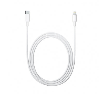 Apple Cable USB-C a Lightning 2m Blanco Original Caja Minorista (MKQ42ZM/A)