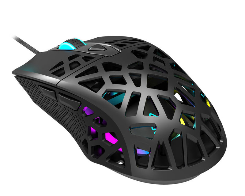 Canyon Souris de jeu GM-20 Puncher RGB 7 boutons Noir