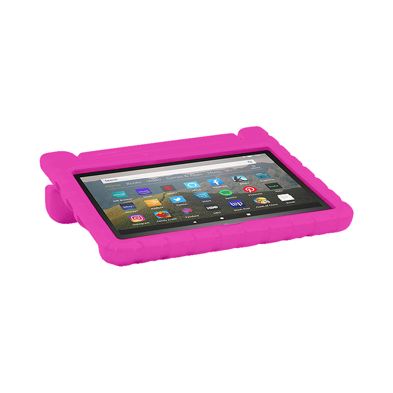 Rixus RXTC06 Pour iPad 10.2 (2021/2019)iPad Air 3 10.5(2019)iPad Pro 10.5 (2018)Tablet Kids Case Rose