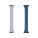 For Apple Watch 38mm, 40mm, 41mm Magnetic Silicone Band Double Color Gray/Blue Retail Box