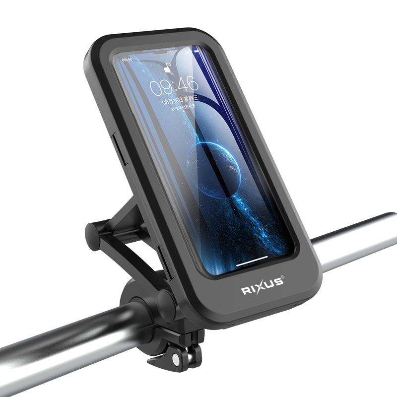 Rixus RXHM52 Support téléphone vélo étanche Rotation 360