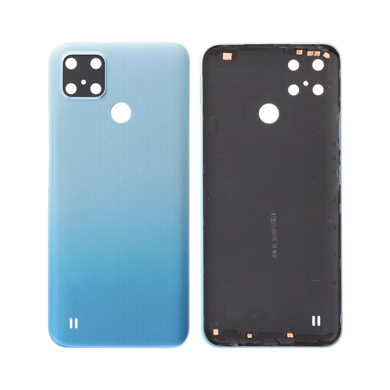 Realme C25Y (RMX3265, RMX3268, RMX3269) Tapa trasera Azul glaciar