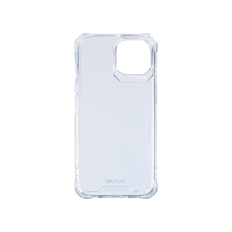 Rixus For iPhone 14 Plus Armor-X Anti Shock Case Transparent