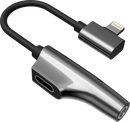 Rixus RXL07 Adapter Charge And Audio Cable For Lightning 11CM