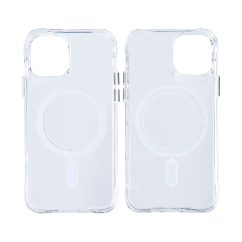 Rixus Para iPhone 11 Pro Max TPU Cristalino Antichoque Con MagSafe