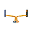 Samsung Galaxy Z Fold5 F946B Fingerprint Sensor And Power Flex Blue OEM