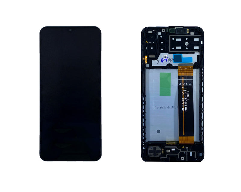 Samsung Galaxy A13 A135F Display And Digitizer With Frame Service Pack