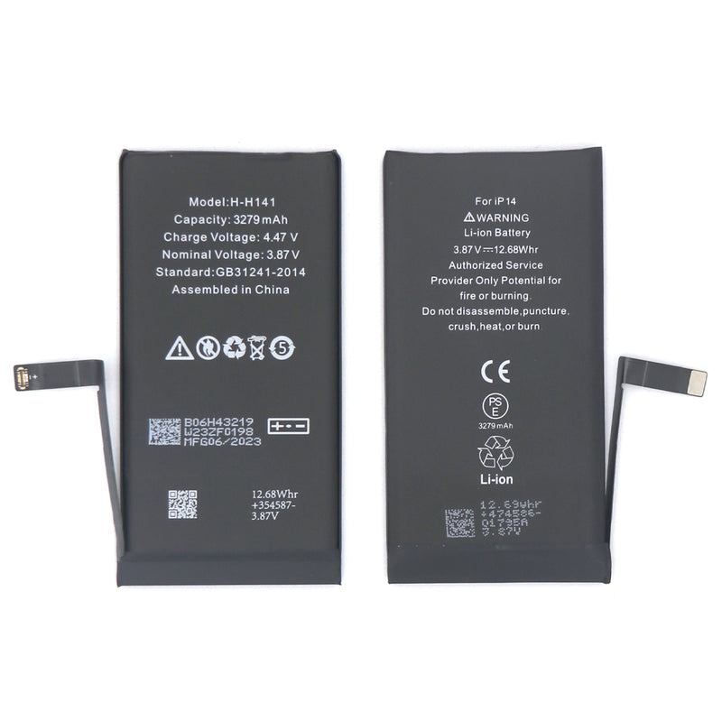 Pour iPhone 14 Batterie avec puce TI