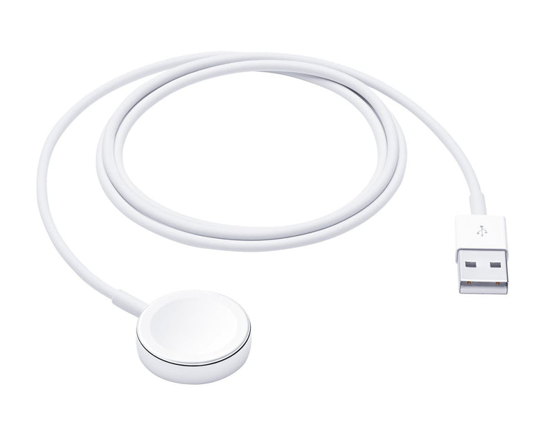 Apple Cable de carga USB-A a magnético 100Cm For Watch White (MX2E2ZM/A)