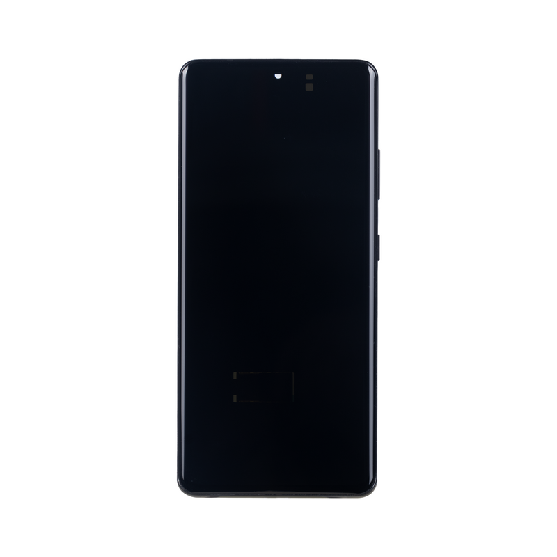 Samsung Galaxy S21 5G Ultra G998B Display And Digitizer With Frame Phantom Black Soft-OLED