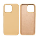 Rixus For iPhone 16 Pro Soft TPU Phone Case Gold