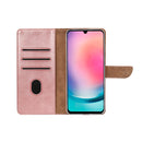 Rixus Bookcase For Samsung Galaxy A26 A266B Pink