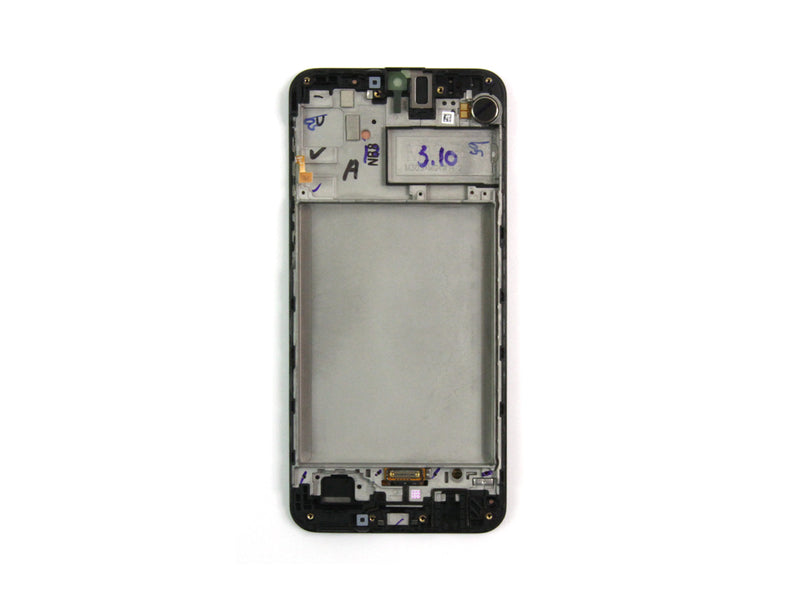 Samsung Galaxy M30s M307F Display and Digitizer With Frame Opal Black Original