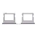 For iPhone 16, 16 Plus Sim Card Holder White