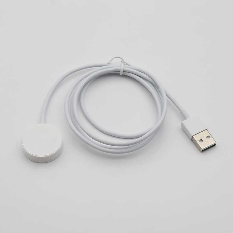 Para Watch Series Cargador magnético a cable USB 100Cm Blanco