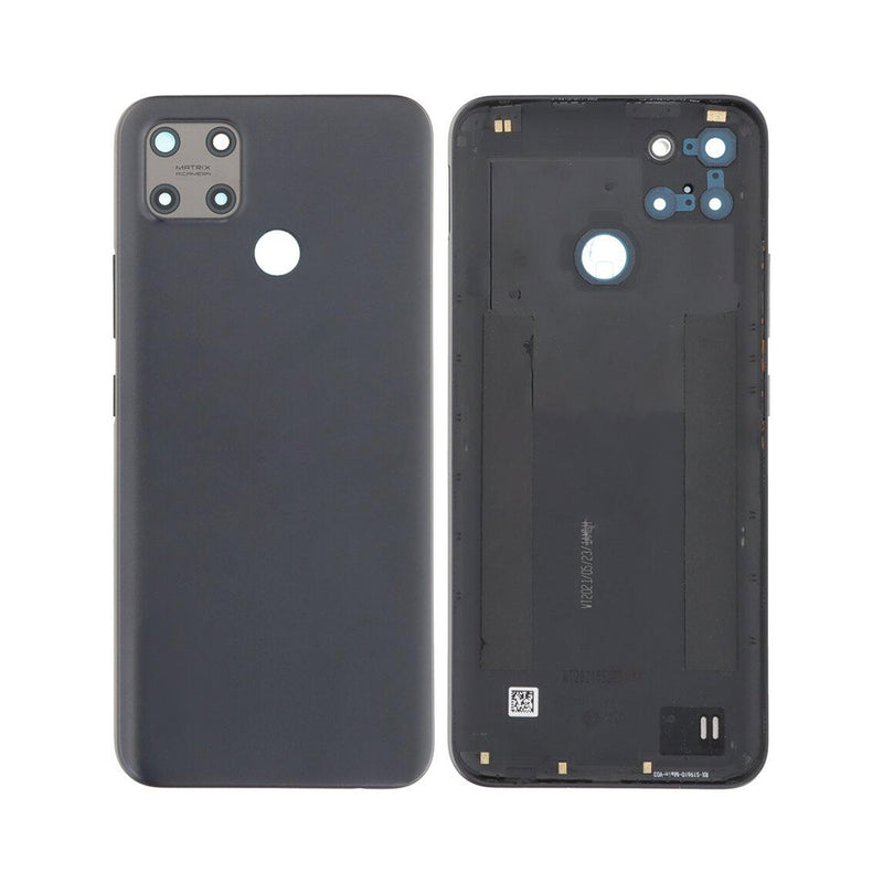 Realme C25Y (RMX3265, RMX3268, RMX3269) Coque arrière gris métal