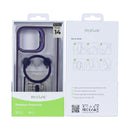 Rixus Classic 03 Case With MagSafe For iPhone 14 Deep Purple