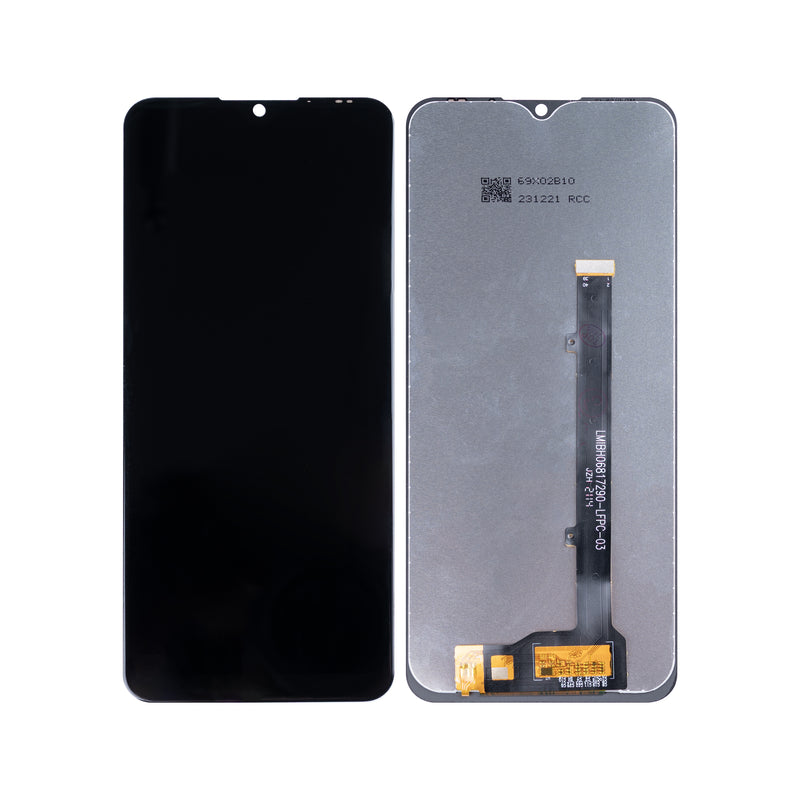 ZTE Blade V30 Vita Display And Digitizer Without Frame Black OEM