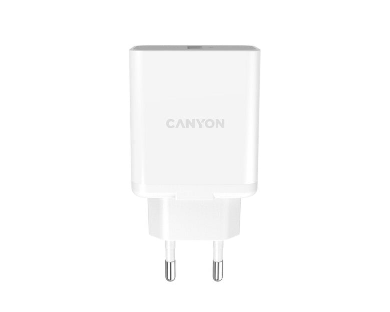 Canyon Chargeur mural H-24 USB QC 3.0 Blanc