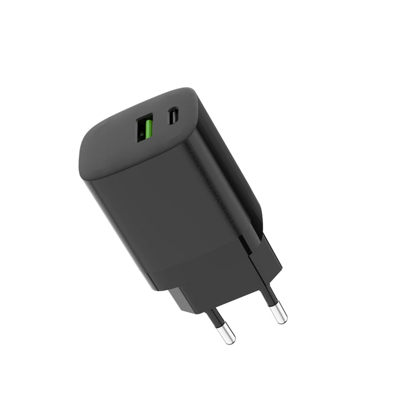 Adaptador de carga rápida Rixus RX95 30W Negro