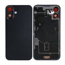 For iPhone 16 Extra Glass With NFC, Enlarged Camera Frame Black