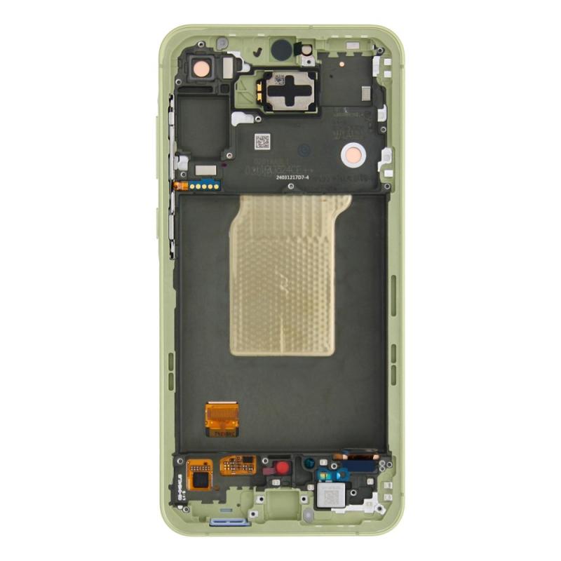 Samsung Galaxy A55 A556B Display And Digitizer With Frame Lemon Service Pack