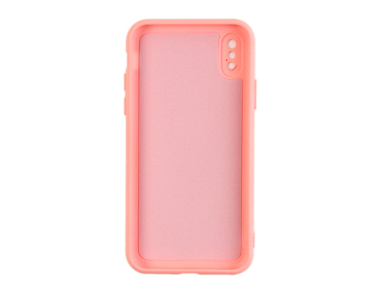 Rixus Coque pour iPhone X, XS Coque TPU souple pour téléphone rose