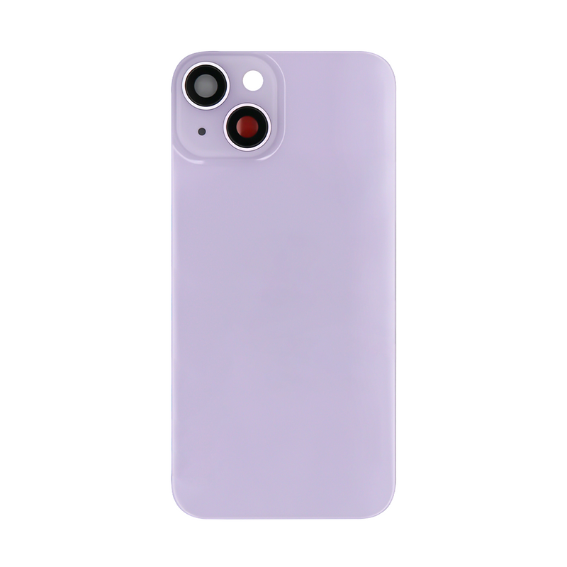 Pour iPhone 14 Extra Glass Purple (cadre agrandi de l'appareil photo)