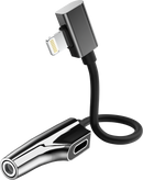 Rixus RXL07 Adapter Charge And Audio Cable For Lightning 11CM