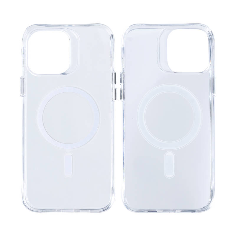 Rixus Pour iPhone 13 Pro Crystal Clear Anti-shock TPU Avec MagSafe