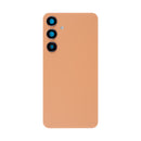 Samsung Galaxy S24 S921B Back Cover Sandstone Orange With Lens OEM