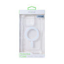 Rixus For iPhone 16 Pro Max Anti-Burst Case With MagSafe Transparent