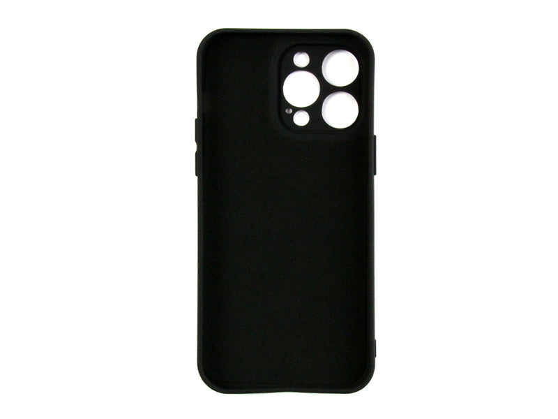 Rixus Para Funda TPU blanda para iPhone 14 Pro Max Negro