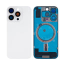 For iPhone 16 Pro Extra Glass Without NFC, Enlarged Camera Frame White Titanium