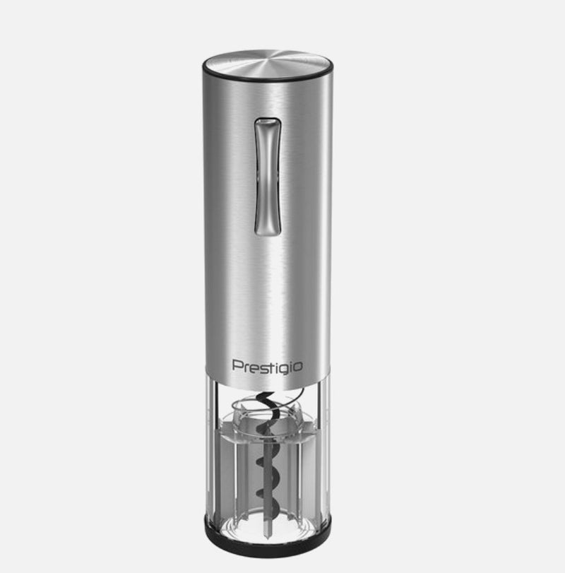 Prestigio Nemi Electric Wine Opener Silver