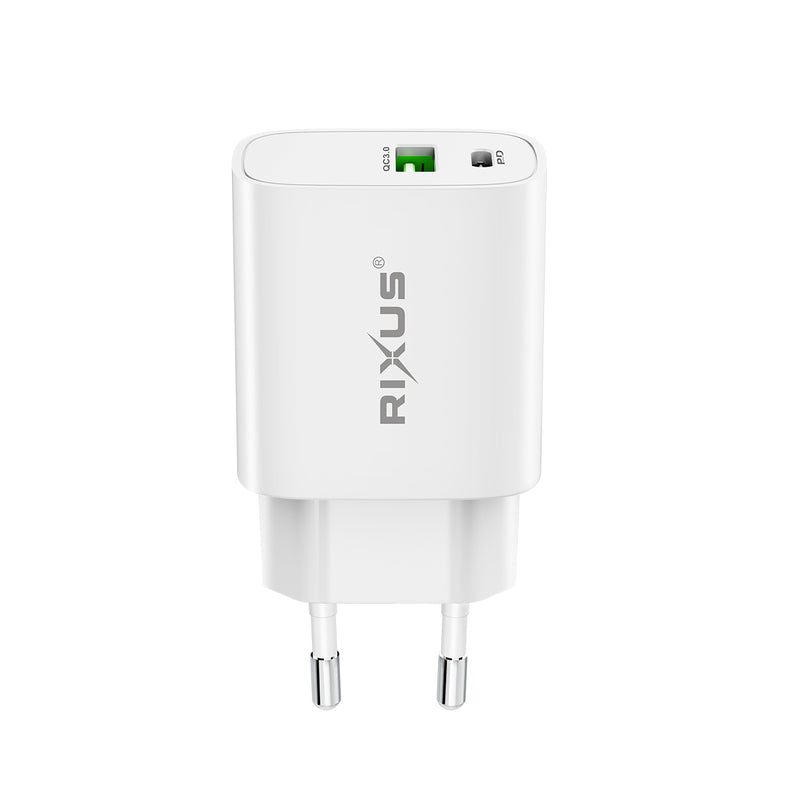 Rixus RX90S Adaptive Fast Charger QC 3.0 + PD 20W