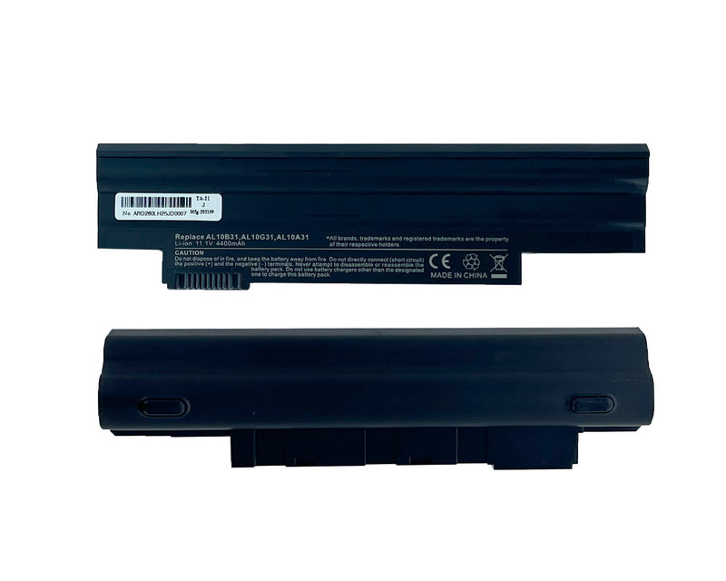 Batería Portátil Acer D255 Negra (11.1V/4400mAh)