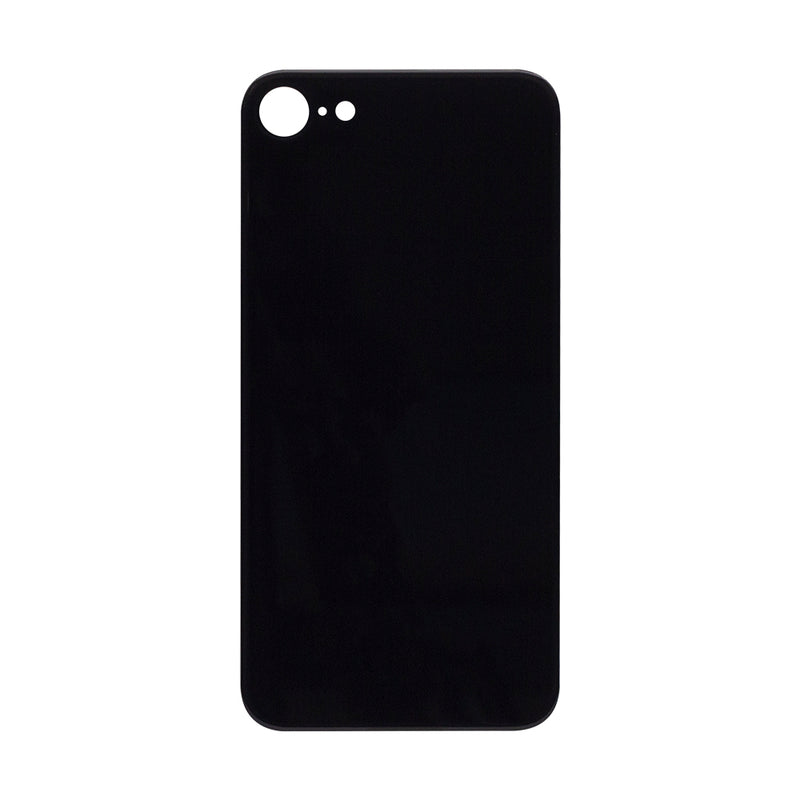 For iPhone SE (2020, 2022) Extra Glass Black (Enlarged Camera Frame)